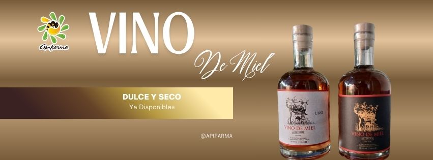 VINO DE MIEL DULCE Y SECO 