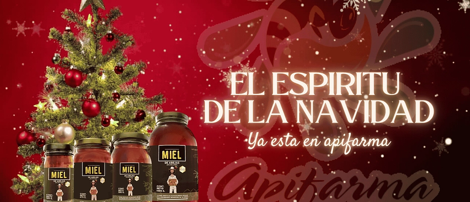 MIEL DE ABEJAS  EL ESPÍRITU NAVIDEÑO
