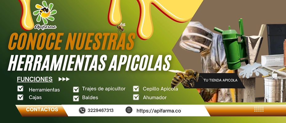 Material y Herramientas apicolas.