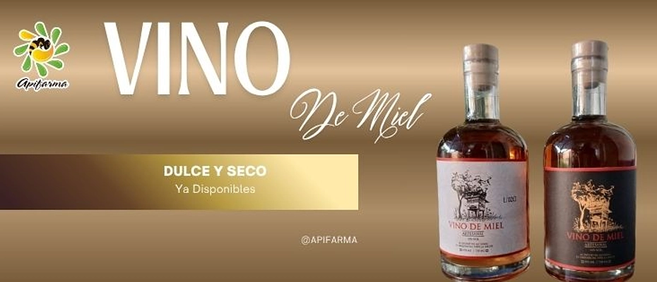 VINO DE MIEL DULCE Y SECO 