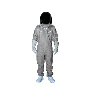 Overol En Drill | Careta Tipo Esgrima